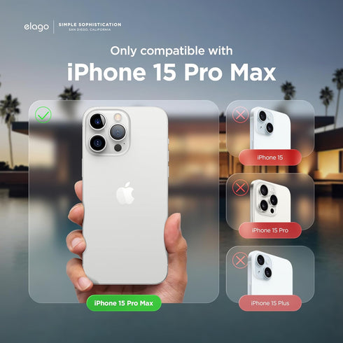elago iPhone 15 Pro MAX Case Liquid Silicone